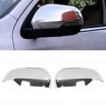 Aramox Door Mirror Cover 2pcs Side Rearview Trim Replacement For Mitsubishi Pajero Sport Montero Shogun 2017a 2021 Plating