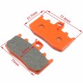Httmt Carbon Ceramic Brake Pads Compatible With Bimmer K 1200 Gt R Gs Adventure