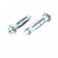 Uxcell M8x52mm Expansion Bolt Sleeve Anchor 5pcs For 3mm-16mm Hollow Wall