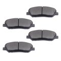 Front Ceramic Disc Brake Pad Set D1202 For Hyundai Santa Fe 2007 2009 2013 2018 Entourage 2010 And Kia Sedona 2006 2012 2014 4 