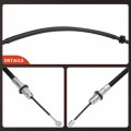 A-premium Front Side Parking Brake Cable Assembly Compatible With Chevrolet And Gmc Models Astro 1996-2005 Safari Replace