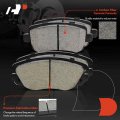 A-premium Front And Rear Ceramic Disc Brake Pads Set Compatible With Select Buick Chevy Saab Models Allure Lacrosse Regal