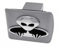 Metalhead Hitch Cover Alien Brushed