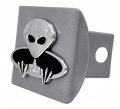Metalhead Hitch Cover Alien Brushed
