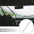 Uxcell 705mm 28 Inch Car Auto Windscreen Windshield Bracketless Wiper Blade Rubber Refill Strip Universal Replacement Black