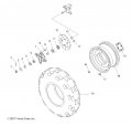 Polaris Atv Ball Bearing 20 X 47 14 Genuine Oem Part Qty 1