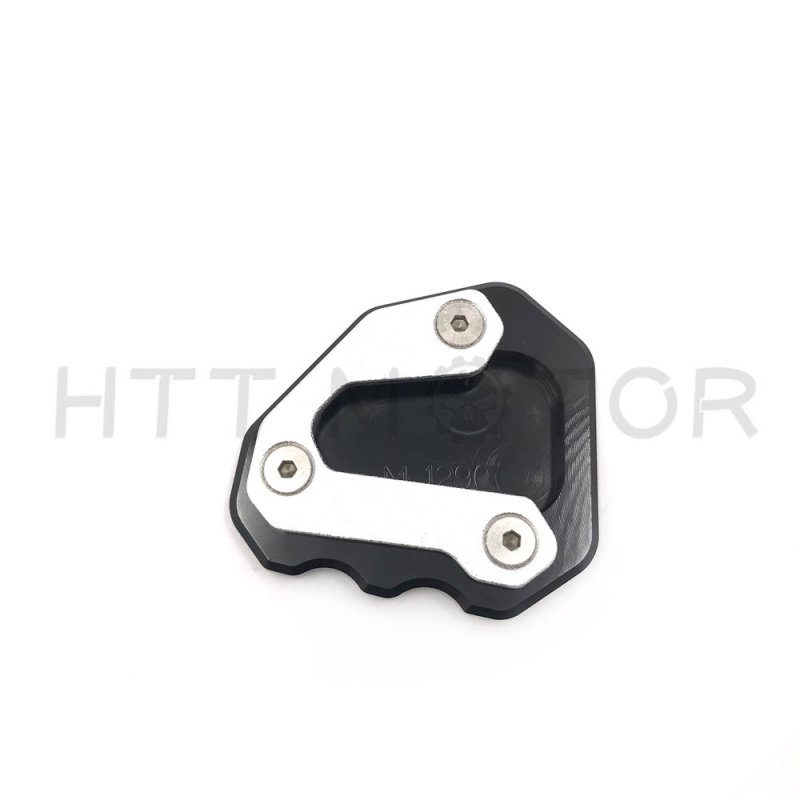 Side Stand Kickstand Extension Pad For Ktm 1290 Super Duke Gt 2013 2018 Cnc Billet Aluminum Base Plate Black