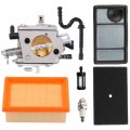 Fremnily For Ts400 Carburetor Carb With Air Filter Kit Fit Ts 400 Concrete Cut-off Saw Replace 4223 120 0600 Tillotson Hs-274e 