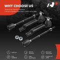 A-premium Set Of 4 Front Inner Outer Tie Rod End Kit Compatible With Ford Thunderbird 1989-1997 Mercury Cougar