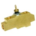 1967 1969 Gm Full Size Car Factory Brake Distribution Block Pr106a Brass Construction No Bracket 