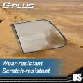 G-plus Front Headlight Lens Cover Compatible With 97-04 Ford F150 Expedition 1 Pair Left Right Side Smoky