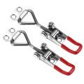 Toggle Latch Clamp 4001 2 Pack 304 Stainless Steel Quick Release Pull 220lbs Holding Capacity For Tool Boxes Cabinet 