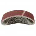 Uxcell 3-inch X 21-inch Aluminum Oxide Sanding Belt 180 Grits Sandpaper Lapped Joint For Sander 10pcs