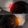 Partsam Smoked Lens Led Side Marker Lights Front Rear Bumper Lamps Reflectors Compatible With Camaro 2016021 Pack Of 4 2 X