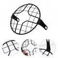 Besportble Motorcycle Headlight Shade Grill Guard Protector Cover Mesh Lampshades Motorbike Accessory Lamp Metal Protection