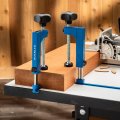 Rockler Quick Release Multi Cmps Pair A Durable Powder-coated Grips A Adjustable Clamp For Faster Clamping Perfect Woodworking