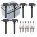 Partszen Uf648 Ignition Coils Spark Plugs For Chrysler 200 300 Town Country Dodge Avenger Challenger Charger Durango Grand 