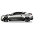 Dawn Enterprises Fe-cts2dr Finished End Body Side Molding For Cadillac Cts Thunder Gray Glh 