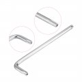 Uxcell Long Tamper Proof Torx Star Key Bit Wrench L-shape Nickel Plated T30
