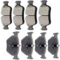 Aintier Automotive Replacement Brake Pads Front Rear Fit For Bmw 318i 1996-1998 For 318is 1997-1999 318ti 1995-1999 320i
