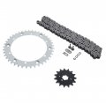520-104l O Ring Chain And Sprocket Silver 15 41 Fits Yamaha Yfz350 Banshee 1997-2000