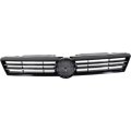Volkswagen Jetta Grille Assembly 2011 2012 2013 2014 Chrome Shell With Painted Black Insert Sedan Plastic Vw1200149 