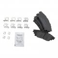 Rear Brake Pad Rotor Kit For 2016 Lexus Gs350 Gs450h Is200t Is300 Is350 Rc350