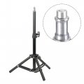 Uxcell Tripod Nut 1 4-20 X 9mm 6mm Aluminum Alloy Hand Screws Camera Pass Hole Nut Silver 2pcs