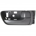 Toyota Sienna Interior Door Handle Front Passenger Side Gray 2004-2010 With Lock Button Trim All Submodels 