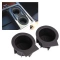 Center Console Cup Holder Insert For Ford F150 2004 2014 Expedition 2003 2006 Lincoln Navigator And Mark Lt Black Abs Plastic 2