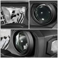 Auto Dynasty Black Housing Clear Corner Projector Headlight Head Lamps Tool Kit Compatible With Tacoma 16-20