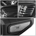 Auto Dynasty Black Housing Clear Corner Projector Headlight Head Lamps Tool Kit Compatible With Tacoma 16-20