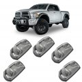 Ocpty 5 Pcs Roof Running Top Clearance Lights Clear