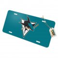 Graphics More Nhl San Jose Sharks Logo Novelty Metal Vanity Tag License Plate