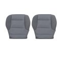 Driver And Passenger Bottom Cloth Seat Covers Gray For Chevy Silverado 1500 2500hd 3500hd 2014 2015 2016 2017 2018 2019 Gmc 