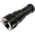 Heater Hose Connector For Oldsmobile Achieva 1997 Plastic 3 4 In End 1 Outside Diameter Quick Disconnect To Barb Straight 