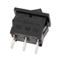 Uxcell Spdt 3p 3 Position On-off-on Toggle Wiring Boat Rocker Switch Black Ac 125v 12a 250v 10a