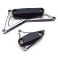 Httmt- Gzsp-hk-001- Compatible With 2015-2017 Bimmer S1000xr 2016 Engine Cover Saver Pad Slider Crash Protector Gray