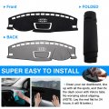 Autorder Custom Fit For Dashboard Cover Mat Volkswagen Atlas 2018-2023 Vw Cross Sport Accessories Flannel Nonslip Dash Sunshade