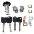 Ignition Lock Cylinder Keys Fit For G M C Sierra 2500hd Sle Extended Cab Pickup 4-door 6 6l 6599cc 403cu In V8 Diesel Ohv 