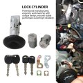 Ignition Lock Cylinder Keys Fit For G M C Sierra 2500hd Sle Extended Cab Pickup 4-door 6 6l 6599cc 403cu In V8 Diesel Ohv