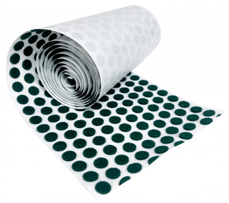 National Artcrafta Dark Green 3 8 Felt Pads With Adhesive Back Pkg 1000