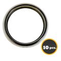 Engine Oil Drain Plug Gaskets For Subaru Brz 2013 2020 10 Pieces Steel Silver 0 63 In Inside Diameter Replacement 803916010