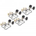 Newsmarts Carburetor Carb Repair Rebuild Kit Replacement For Yamaha Xvz13at Royal Star Tour Classic 1998-2000 4 Sets