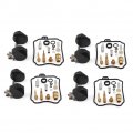 Newsmarts Carburetor Carb Repair Rebuild Kit Replacement For Yamaha Xvz13at Royal Star Tour Classic 1998-2000 4 Sets