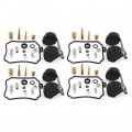 Newsmarts Carburetor Carb Repair Rebuild Kit Replacement For Yamaha Xvz13at Royal Star Tour Classic 1998-2000 4 Sets