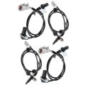 Abs Wheel Speed Sensor Left Front Right Rear Fit For 2003-2008 Infiniti Fx452003-2008 Fx35 Als1774 Als1779 4pcs 