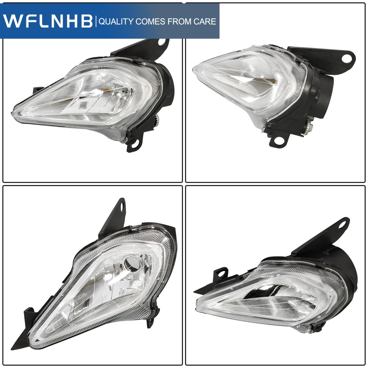 Left Headlight Housing Frame Replacement For Yamaha Raptor 250 350 700 And Wolverine 450 2004 To 2020 Part 5tg-84110-00-00