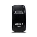 Ch4x4 Rocker Switch Led Lights Bar Symbol 4- Amber 