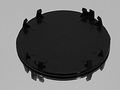 Driver Flat Mirror Glass With Rear Bracket For 07-11 Expedition And 07-12 Navigator 9 16 In Diagonal Includes Motor Mount 